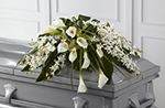 Angel Wings Casket Spray Angel Wings Casket Spray